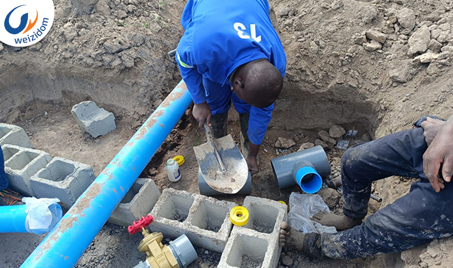 WEIZIDOM valves for Irrigation projects in Malawi