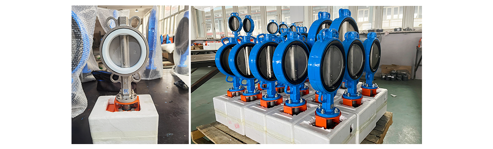 pneumatic wafer butterfly valve