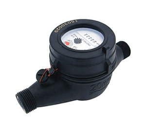 Plastic Shell Threaded Water Meter