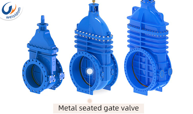 hard-seated gate valve