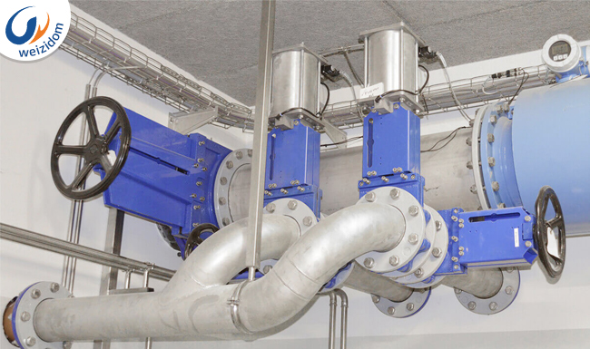Installation of Knife Gate Valve