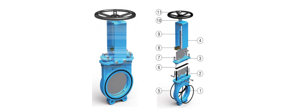 knife gate valve