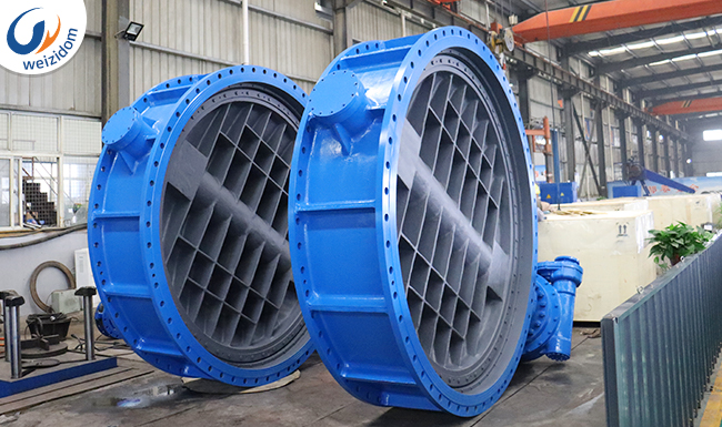 Double Eccentric Butterfly Valves Used in Hydropower Projects