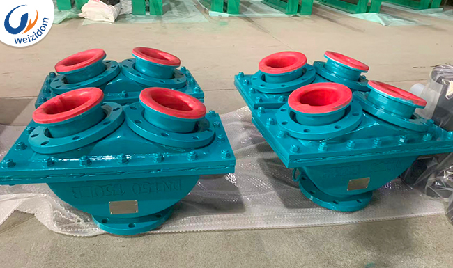 Three-Way Diverter Ball Valves