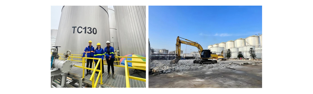 Why are stainless steel and cast steel valves used in oil tank projects