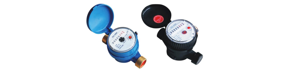 Multi-jet, vane wheel, dry-dial cold(hot) water meter