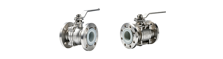 Fluorine-Lined Ball Valve