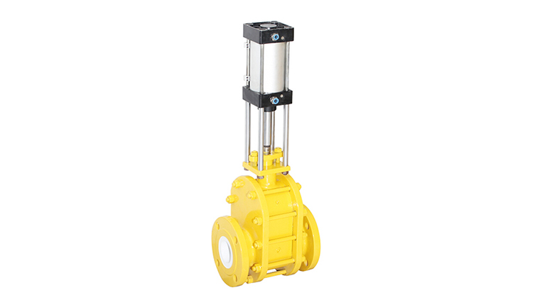 Ceramic-Lined Gate Valve