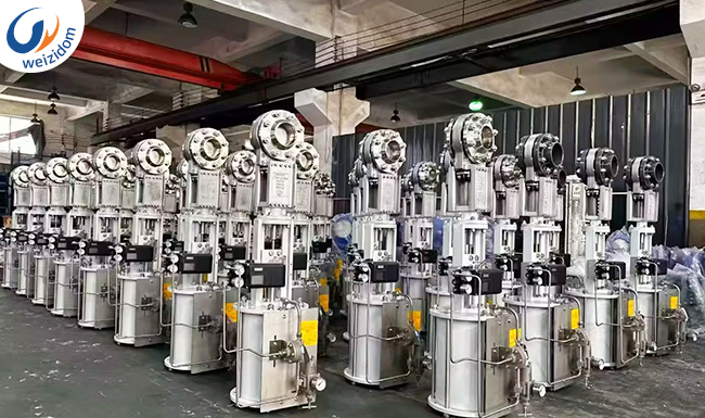 2-piece knife gate valve