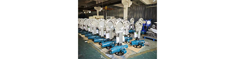 2-piece knife gate valve